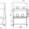 Бокс микробиологической безопасности БМБ-III-«Ламинар-С»-1,2 PROTECT VIS-A-VIS