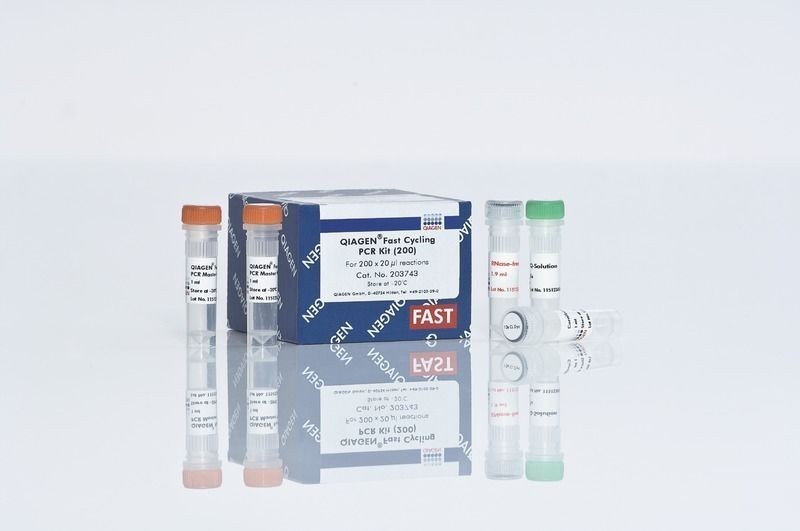 Мастер-микс для ПЦР Fast Cycling PCR Kit , с ДНК-полимеразой с «горячим» стартом HotStarTaq Plus, для быстрой амплификации, Qiagen