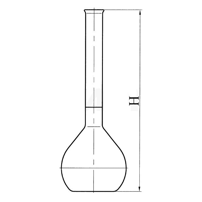 Колба мерная 1-1000-1 ГОСТ 1770-74