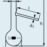 Колба Энглера DURAN Group 125 мл, стекло