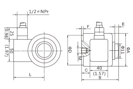 Zemic BM14A-C3-100t-20B - Тензодатчики