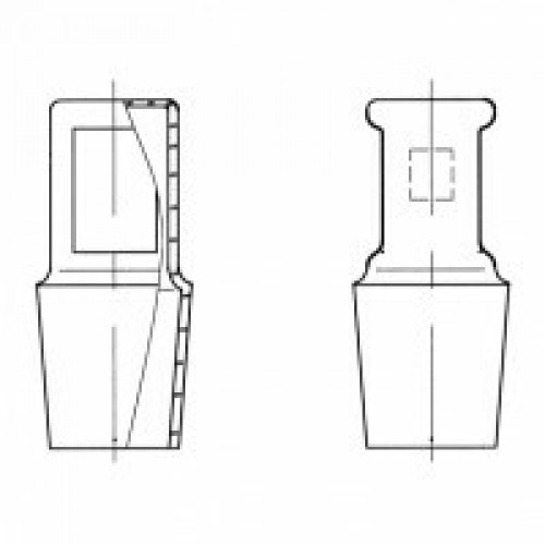 Пробка ПП1-45/40 эскиз 2-980