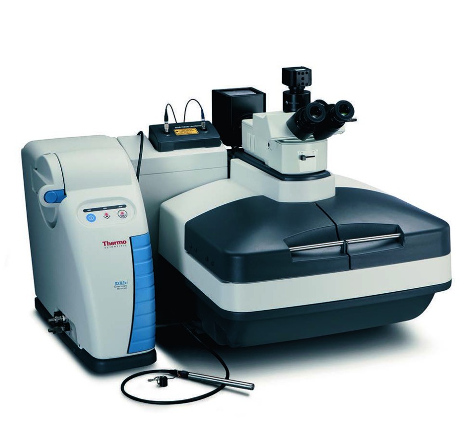 КР-микроскоп Nicolet DXR3 Microscope, 6000-50 см⁻¹, спектральное разрешение 2 см⁻¹, пространственное разрешение 1 мкм, Thermo FS