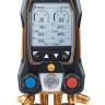 testo 557s Комплект 2 с заправочными шлангами - Умный цифровой манометрический коллектор, смарт-зонды вакуума и температуры и набор из четырёх заправочных шлангов