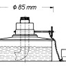 Горелка Bochem спиртовая, 150 мл, нержавеющая сталь