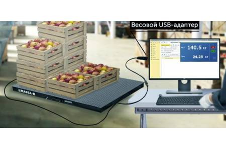 USB/4D - весовой адаптер - Платформенные весы | аксессуары и опции | программное обеспечение и кабели