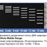 Маркер длин ДНК FastRuler Middle Range, 5 фрагментов от 50 до 1500 п.н., готовый к применению, Thermo FS