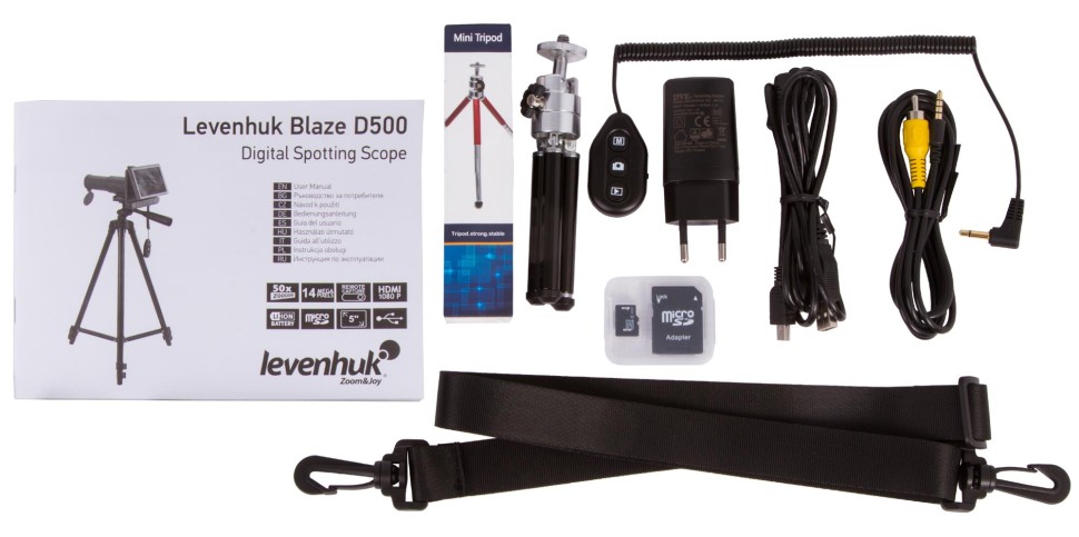 Зрительная труба цифровая Levenhuk Blaze D500