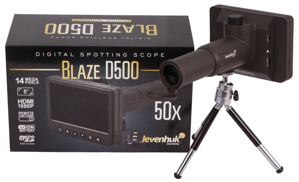 Зрительная труба цифровая Levenhuk Blaze D500