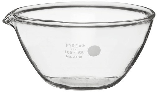 Чаша выпарительная, стекло, 140 мл, 80х45 мм, 6 шт/кор, Pyrex (Corning)