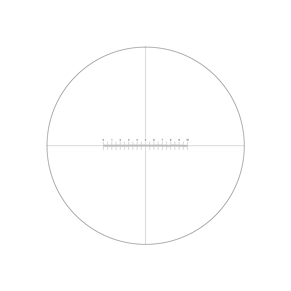 Окуляр WF10х со шкалой (МС 3, 4)