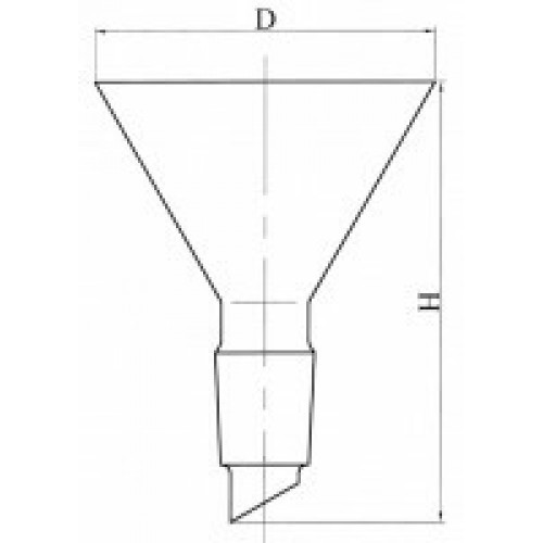 Воронка для порошков эскиз 2-989