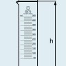 Цилиндр мерный DURAN Group 100 мл, низкий, шестигранное основание, стекло