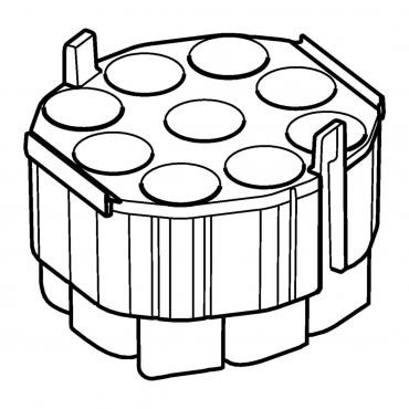 Адаптер для 9 конических пробирок объемом 50 мл, к ротору S-4xUniversal, 2 шт/уп, Eppendorf