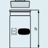 Бюкс DURAN Group 45 мл, для взвешивания, высокий, стекло