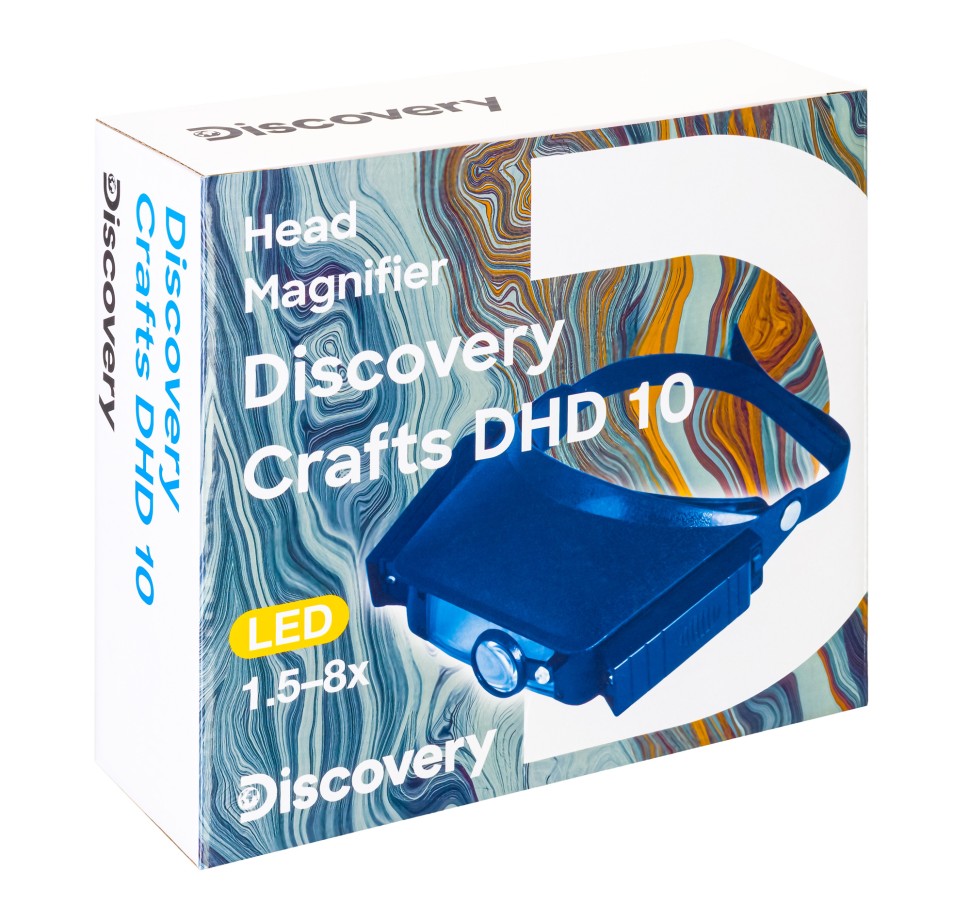 Лупа налобная Discovery Crafts DHD 10