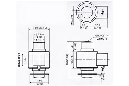 Zemic BM14G-C3-40t-15B - Тензодатчики