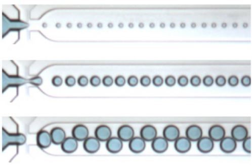 Система генерации капель от 2 до 200 мкм, Dolomite Microfluidics