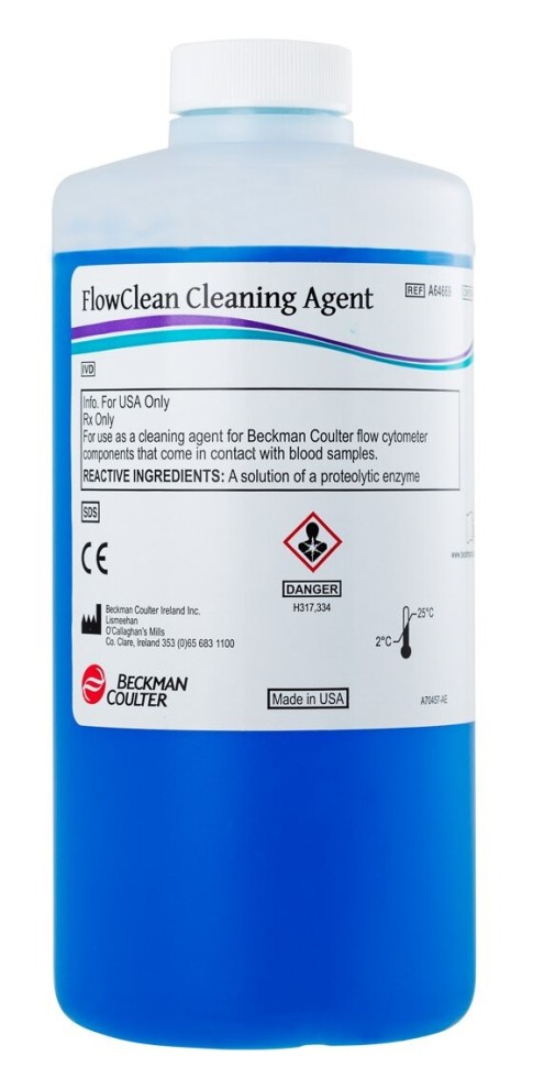 Раствор для ежедневной очистки FlowClean Cleaning Agent, 500 мл, Beckman Coulter