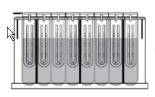 Планшет 3,5K MWCO (вставки), 96-луночный (12 картриджей по 8 сегментов), 1 шт., Thermo FS