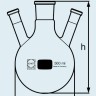 Колба DURAN Group 250 мл, круглодонная, трехгорлая, NS24/29, стекло
