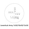 Бинокль Levenhuk Army 10x50 с сеткой