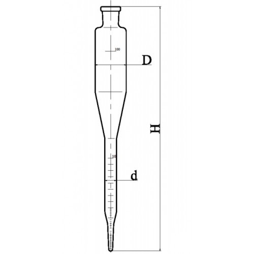 Отстойник 0,1 л эскиз 2-895