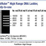 Маркер длин ДНК, FastRuler High Range, 5 фрагментов от 500 до 10000 п.н., готовый к применению, Thermo FS