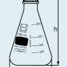 Колба Эрленмейера DURAN Group 250 мл, GL32, с градуировкой, с крышкой, стекло